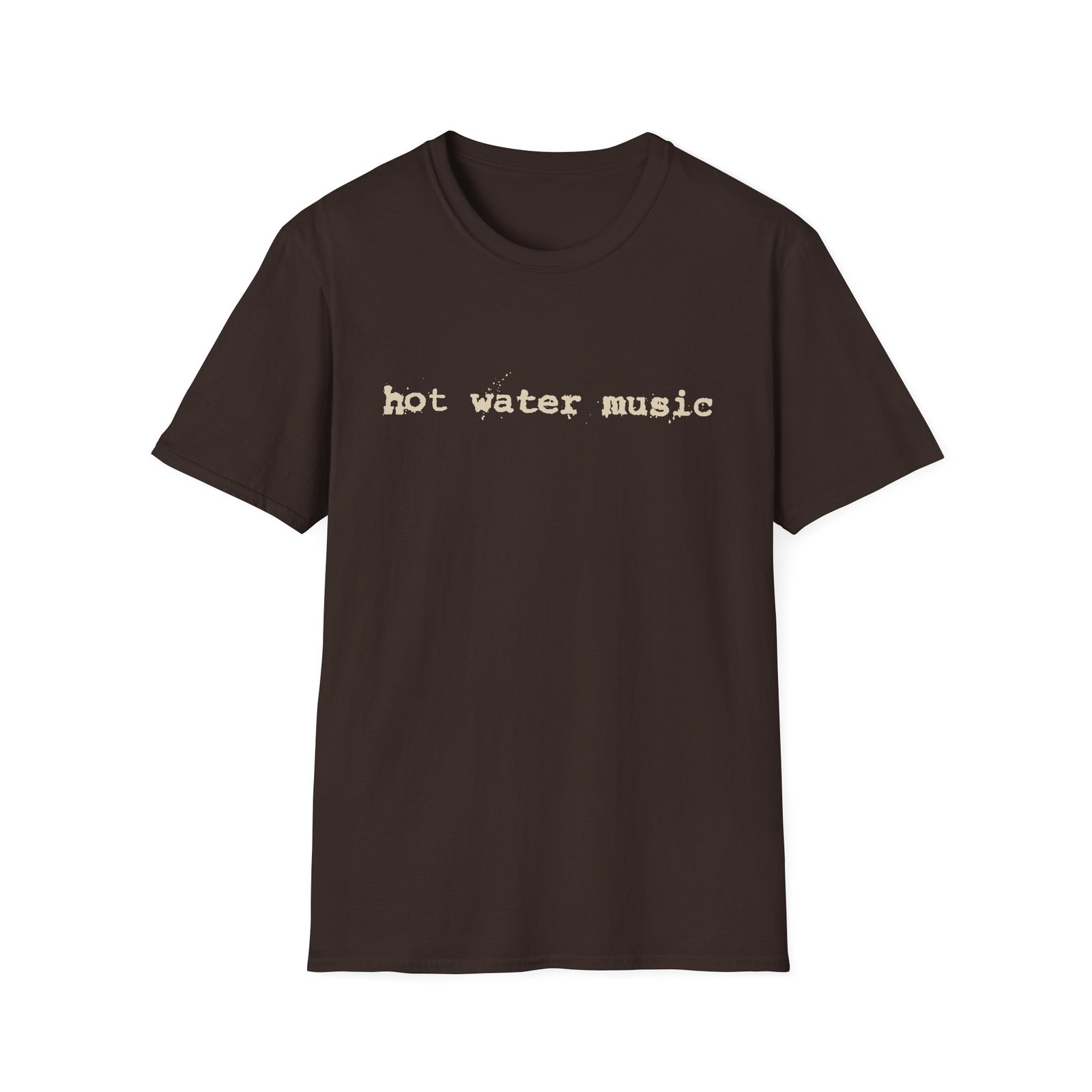 Hot Water Music Logo Unisex Softstyle T-Shirt