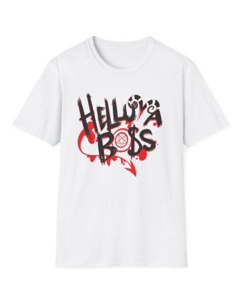 Helluva Boss Logo Unisex Softstyle T-Shirt
