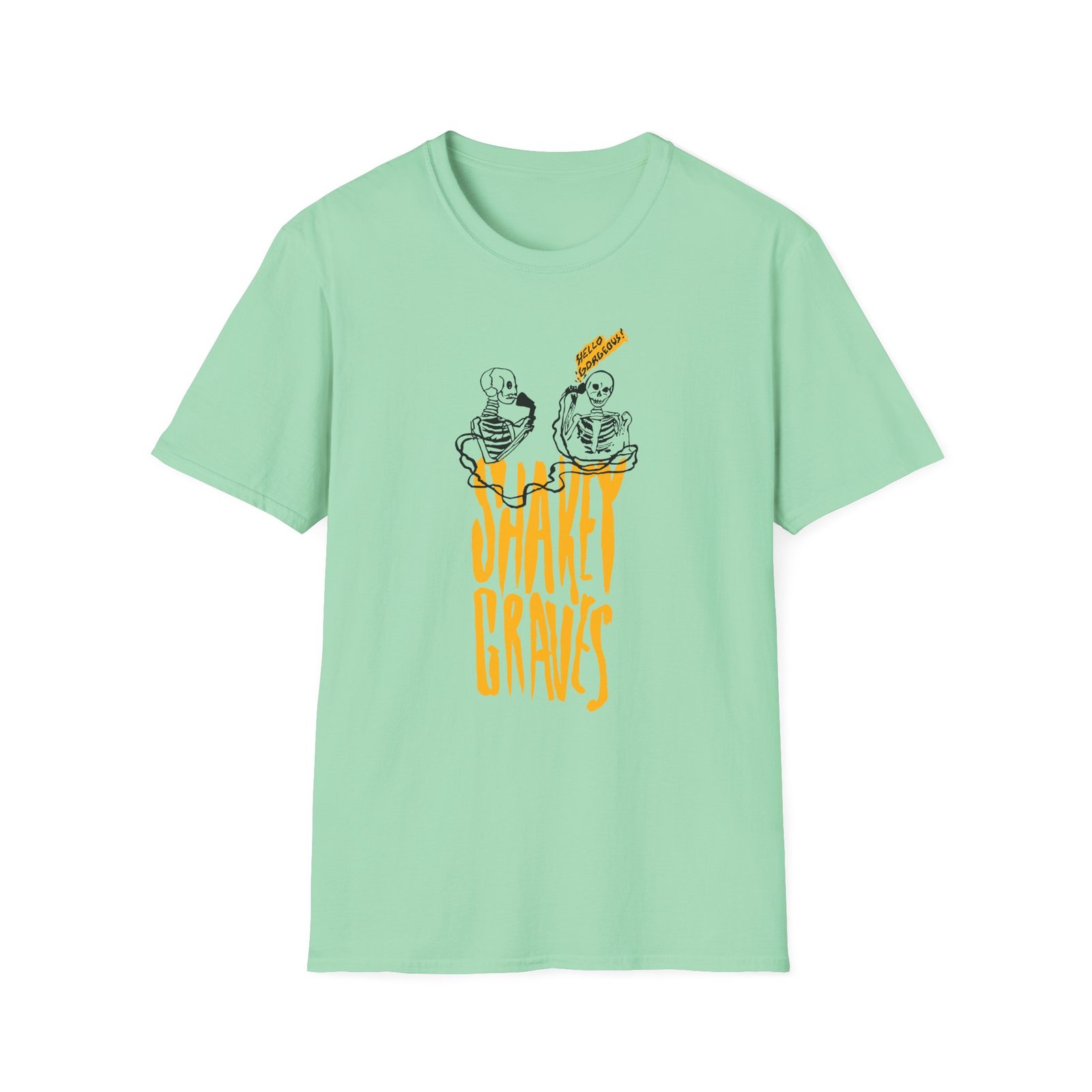 Shakey Graves Hello Gorgeous? Unisex Softstyle T-Shirt