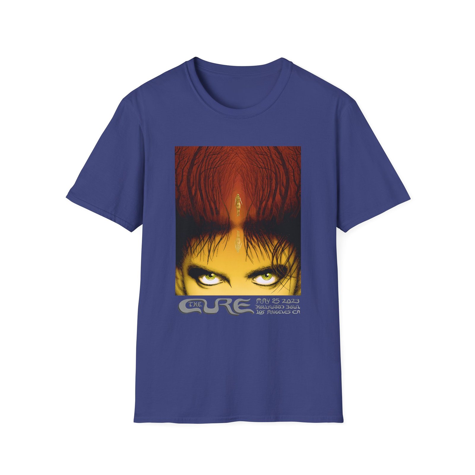 The Cure Los Angeles Night 2 Unisex Softstyle T-Shirt