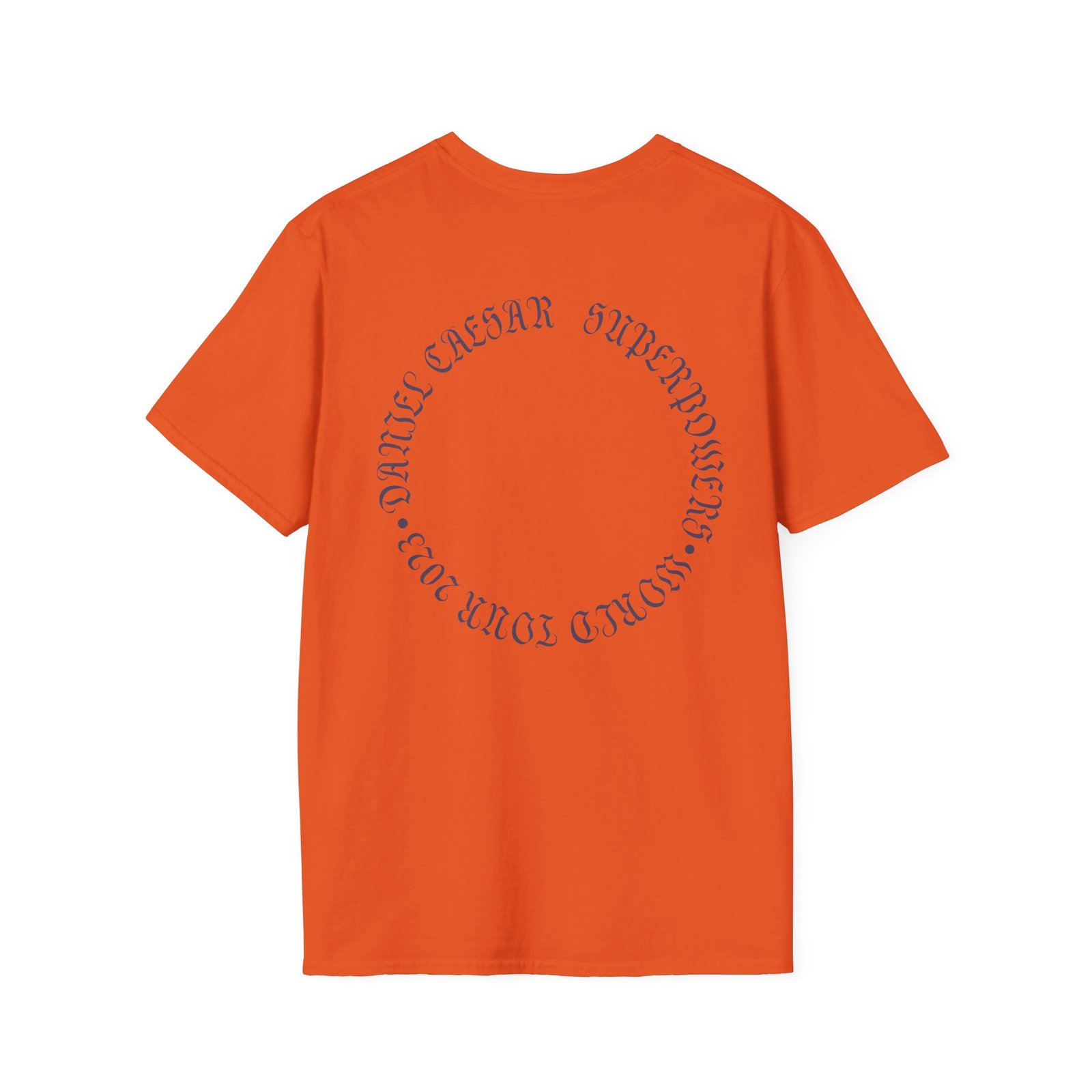 Daniel Caesar Superpowers World Tour Unisex Softstyle T-Shirt