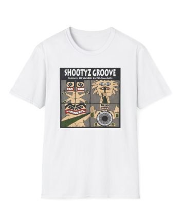 Shootyz Groove Jammin in Vicious Environments Album Cover Unisex Softstyle T-Shirt