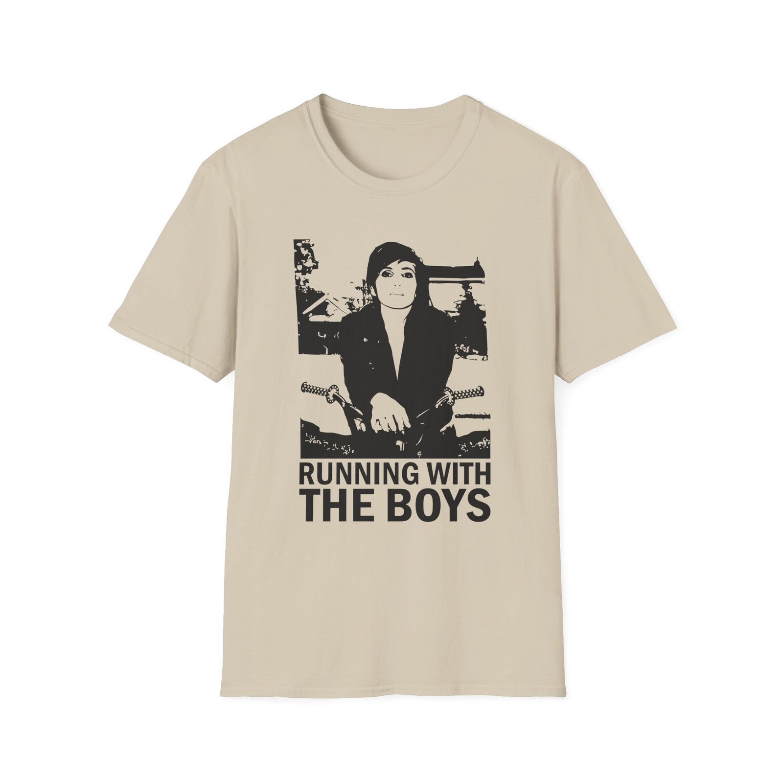 Lights Running With the Boys Unisex Softstyle T-Shirt