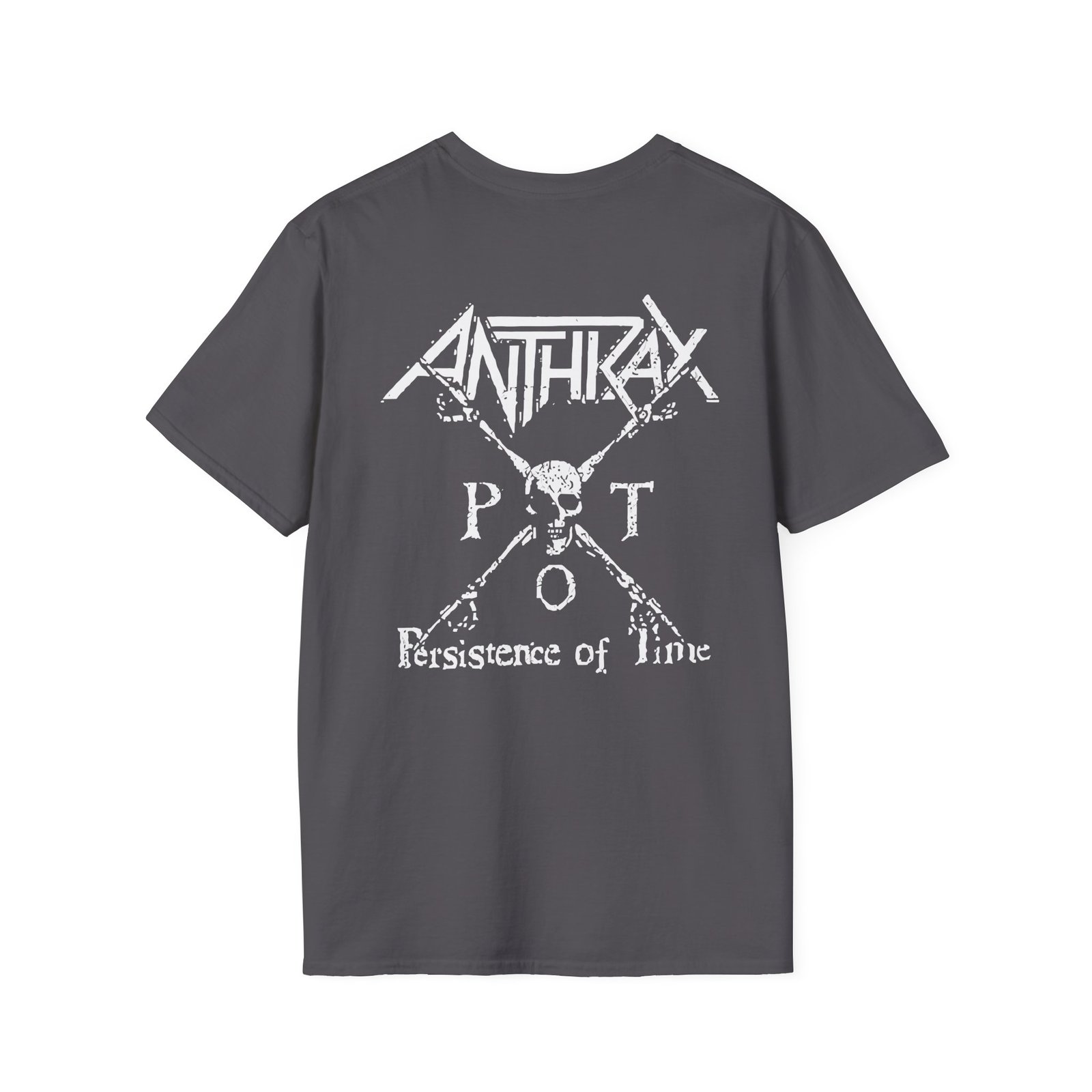 Anthrax Broken Clock Unisex Softstyle T-Shirt