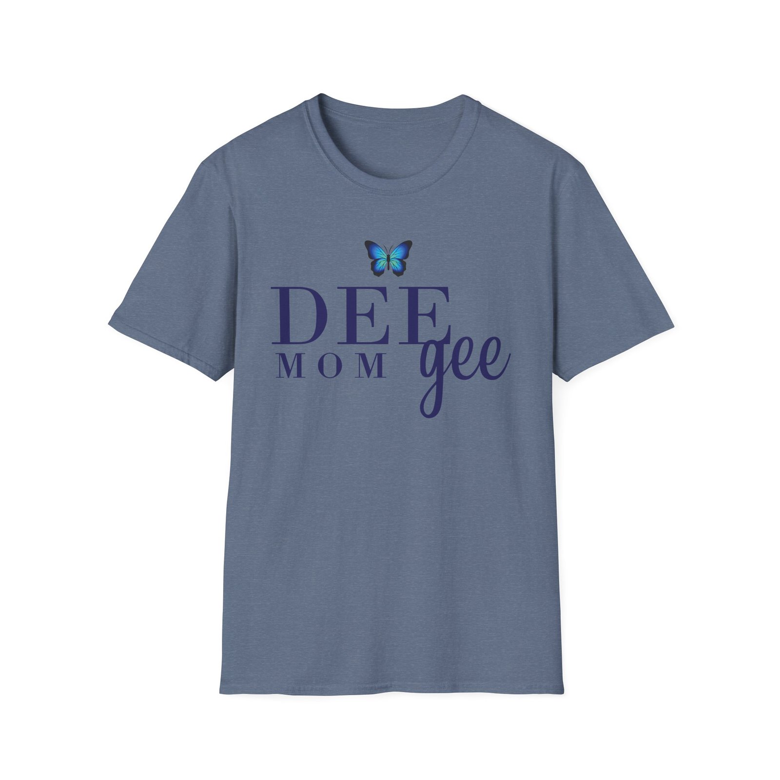 Delta Gamma Butterfly Mom Unisex Softstyle T-Shirt