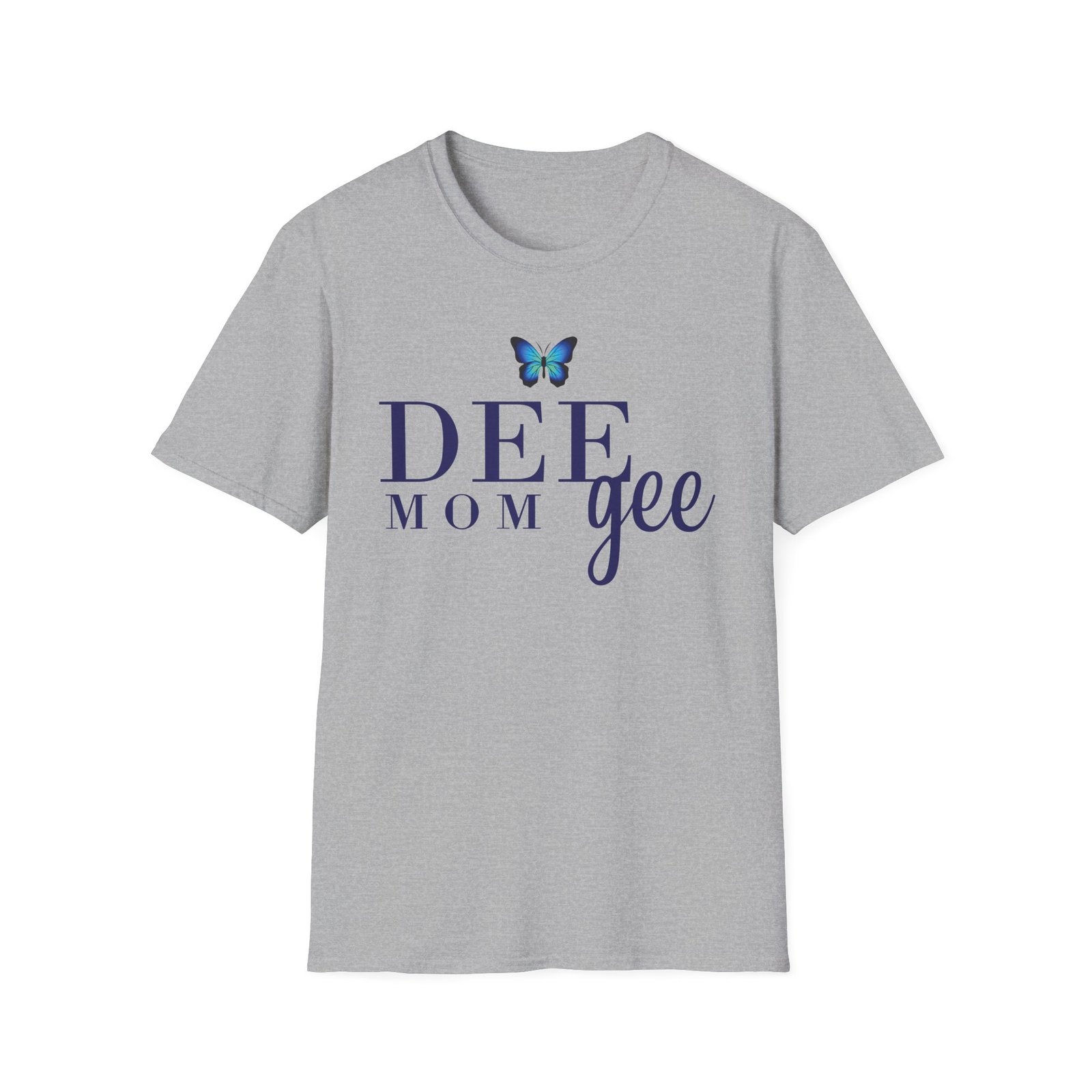 Delta Gamma Butterfly Mom Unisex Softstyle T-Shirt