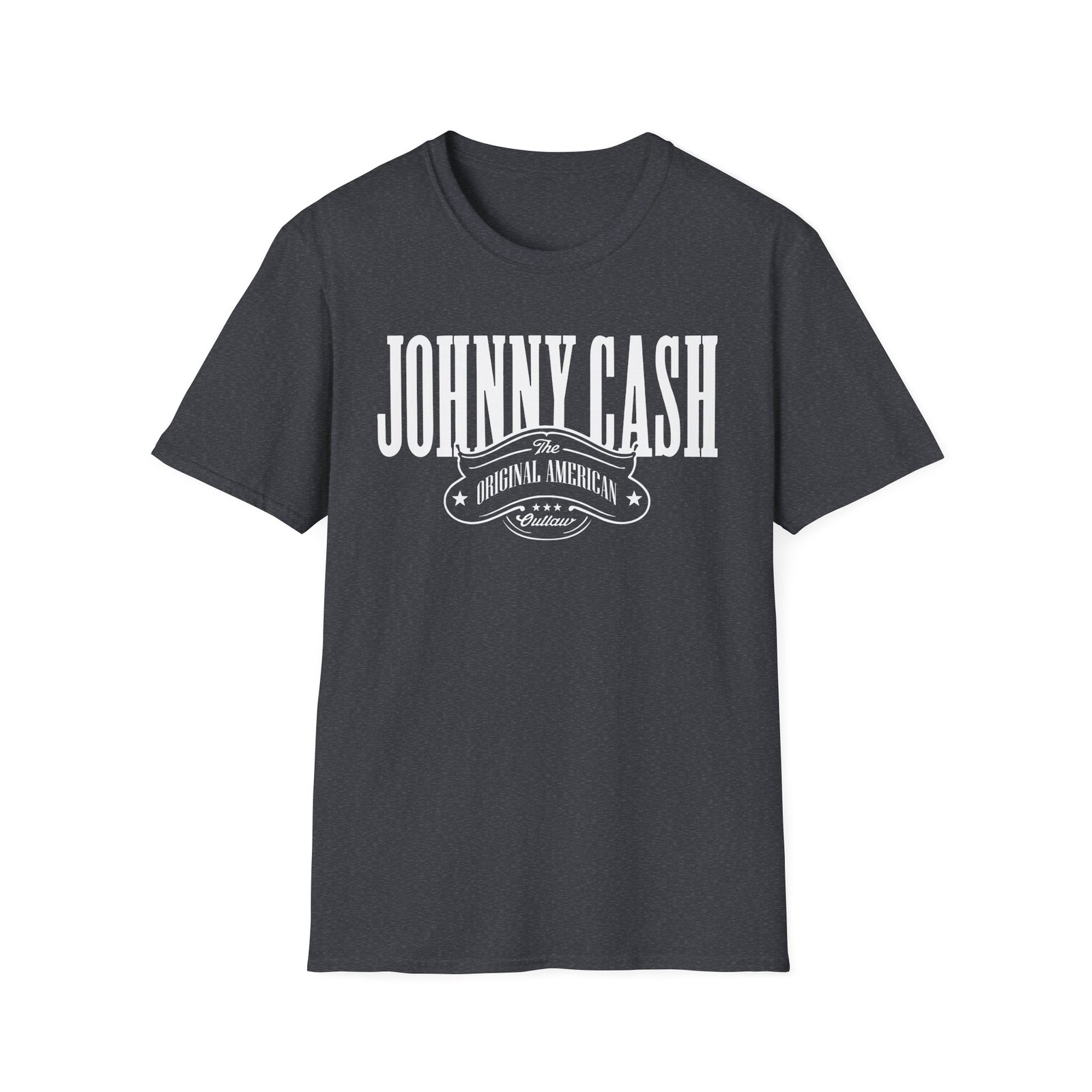 Johnny Cash Original Outlaw Unisex Softstyle T-Shirt
