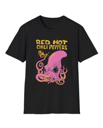 Red Hot Chili Peppers Octopus Unisex Softstyle T-Shirt