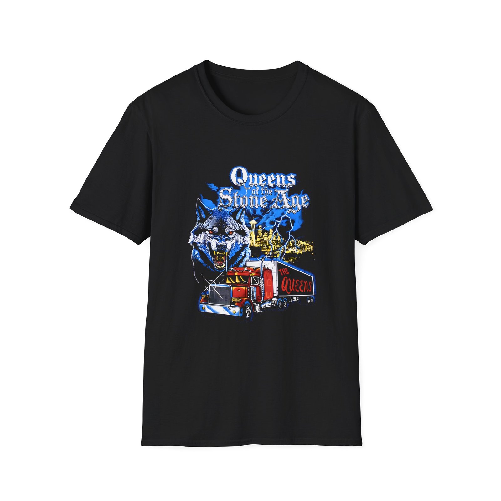 Queens of the Stone Age Truck Unisex Softstyle T-Shirt