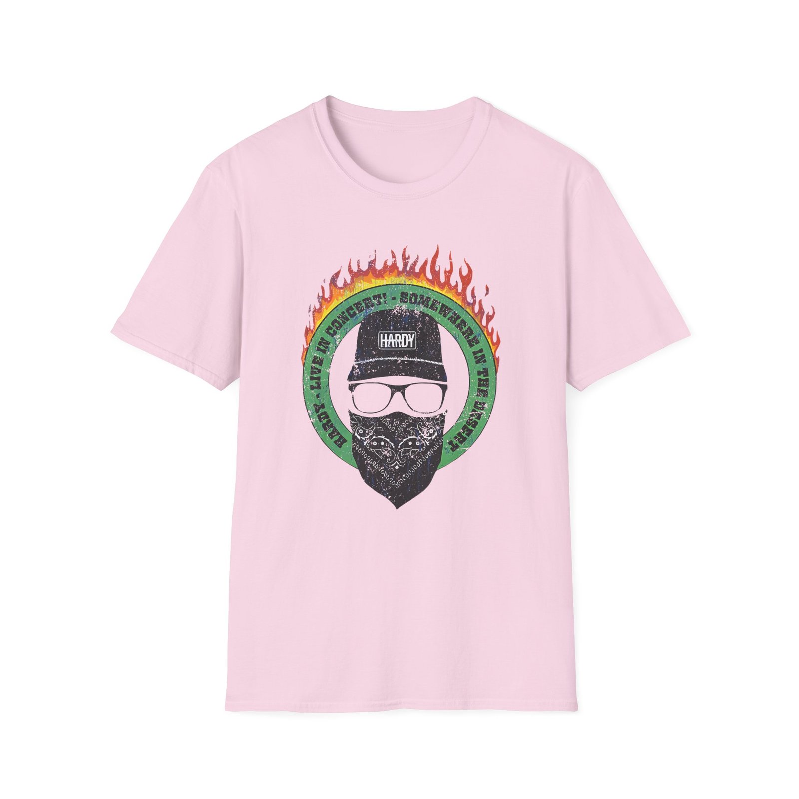 Hardy Somewhere in the Desert Unisex Softstyle T-Shirt