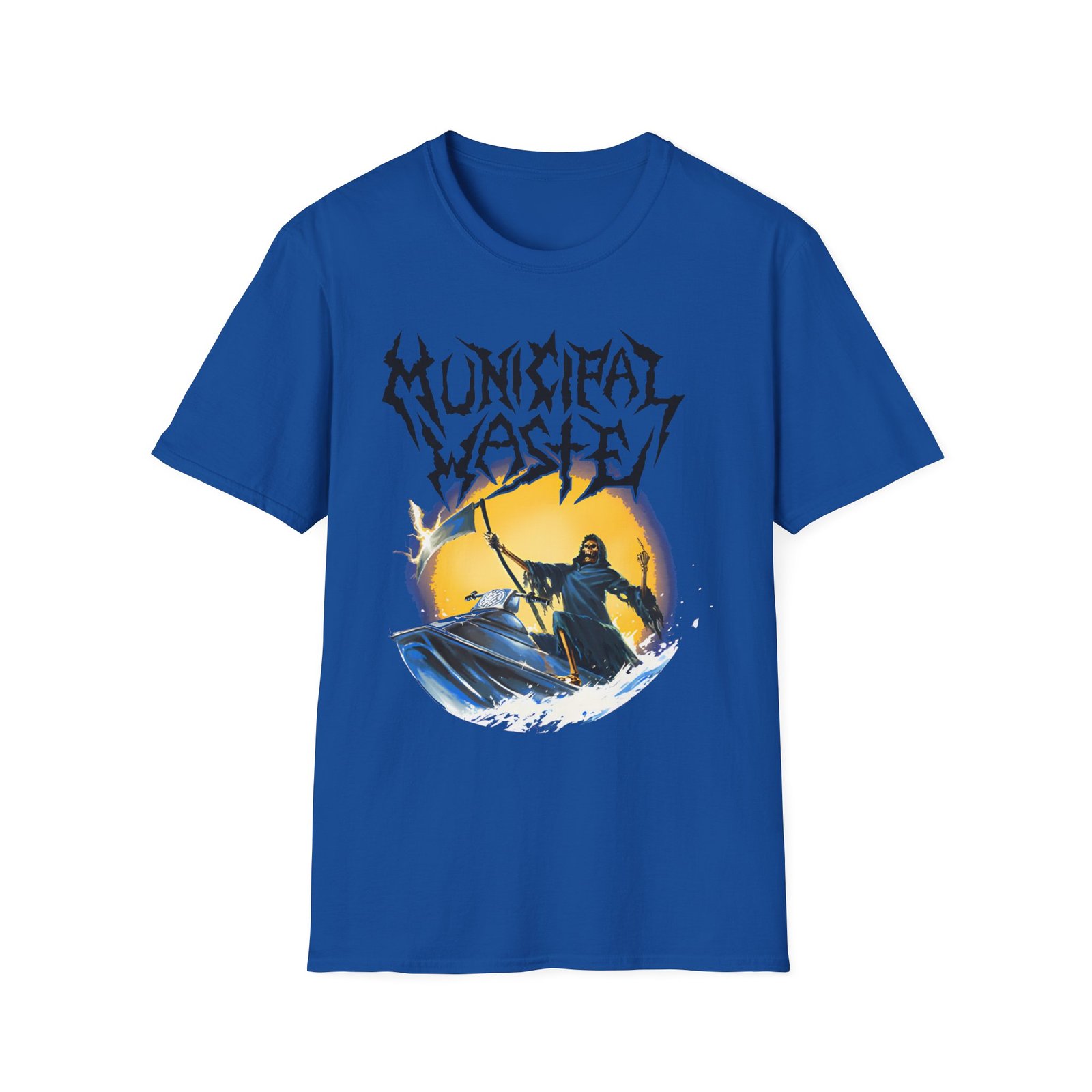 Municipal Waste Jet Ski Death Unisex Softstyle T-Shirt