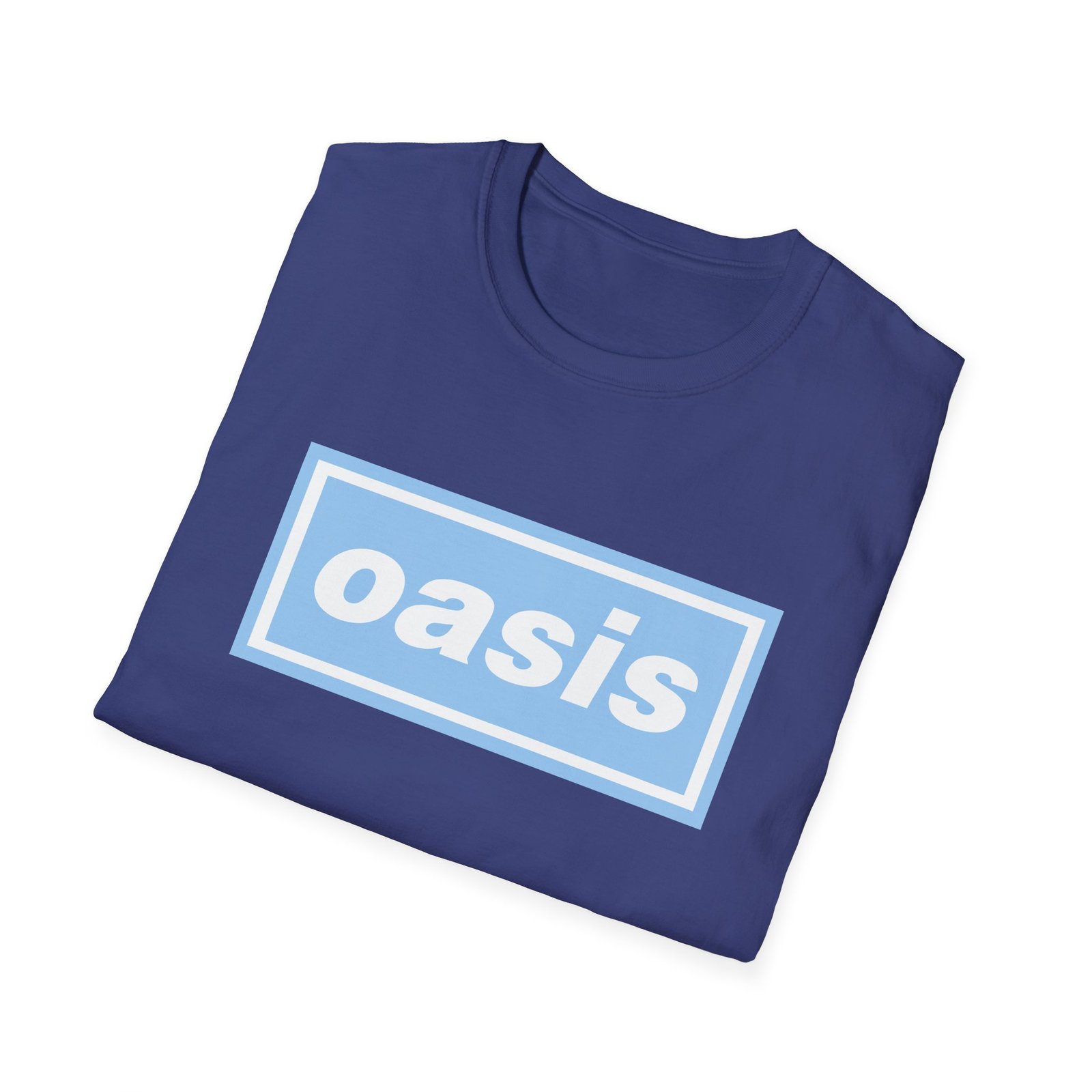 Oasis Man City Unisex Softstyle T-Shirt