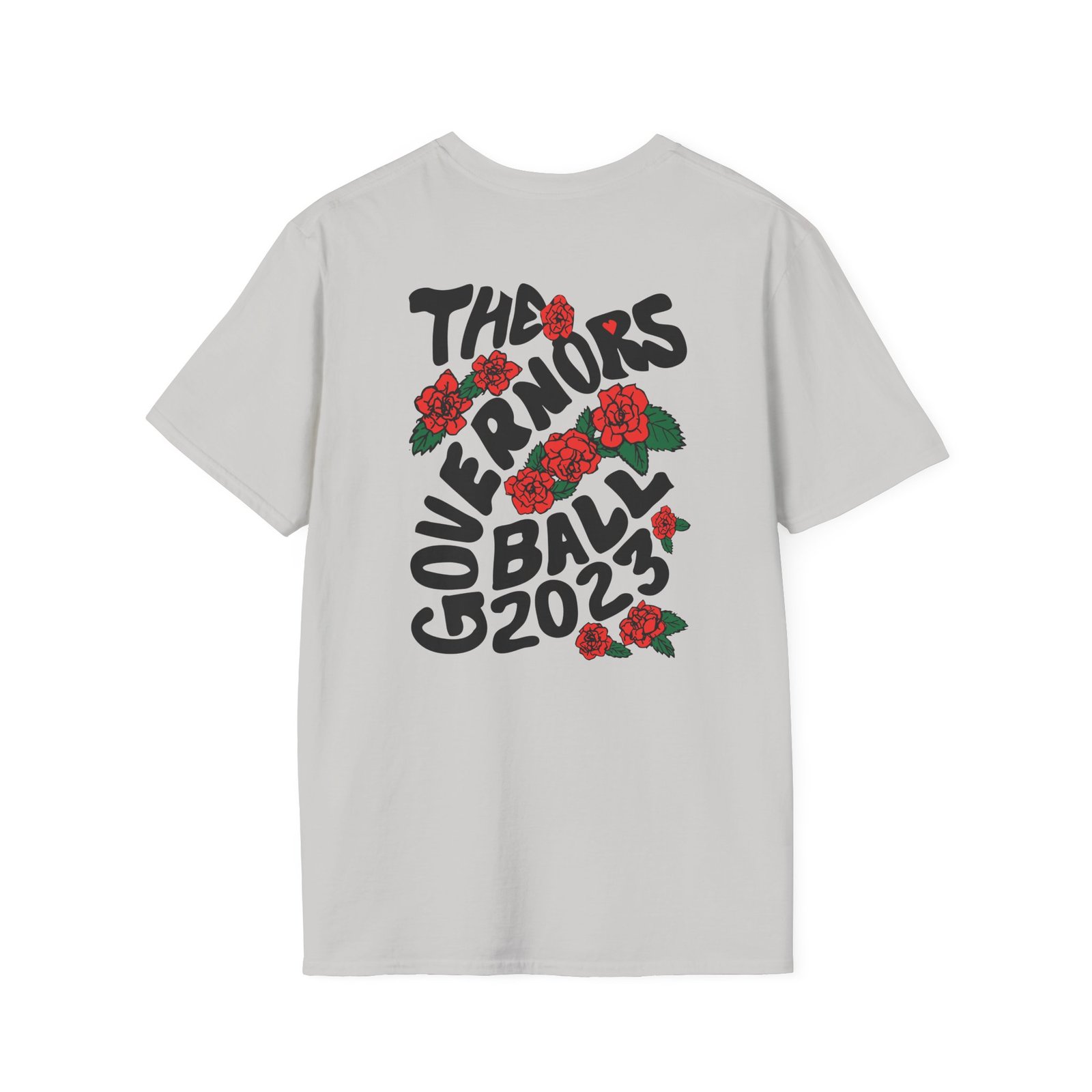 Gov Ball Flower Unisex Softstyle T-Shirt