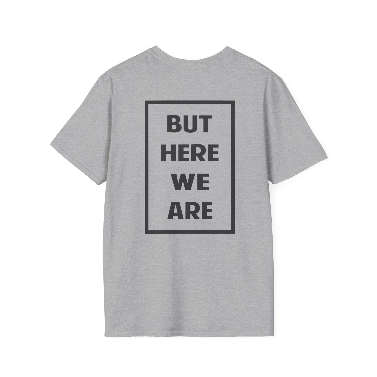 Foo Fighters but Here We Are Unisex Softstyle T-Shirt