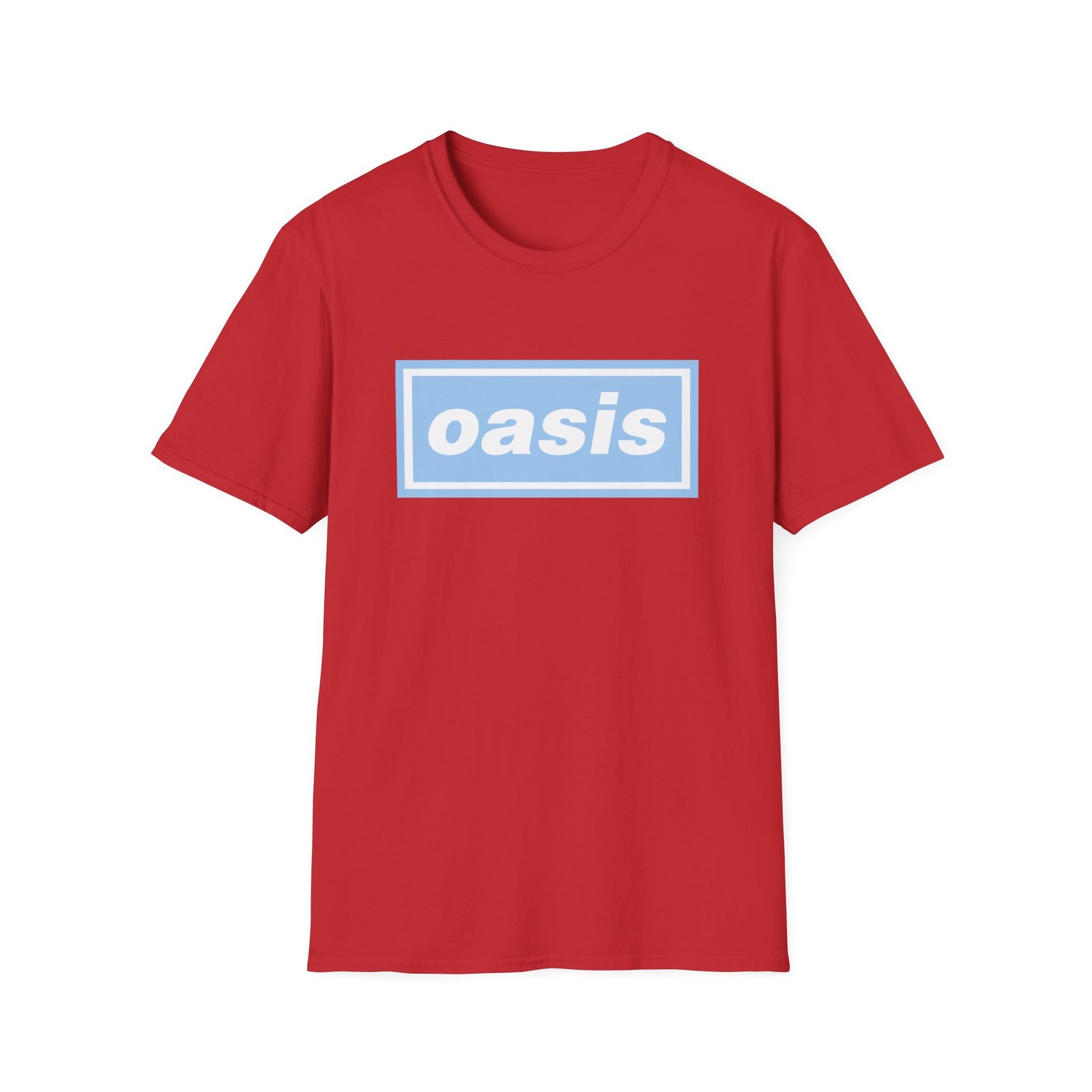 Oasis Man City Unisex Softstyle T-Shirt