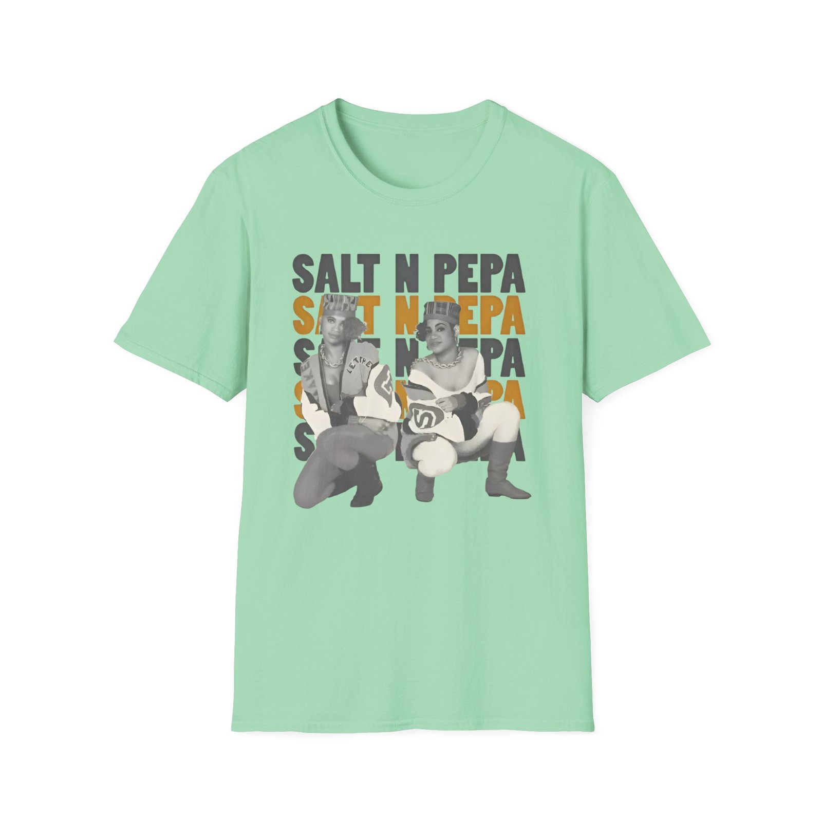 Salt-n-pepa Duo Photo Unisex Softstyle T-Shirt
