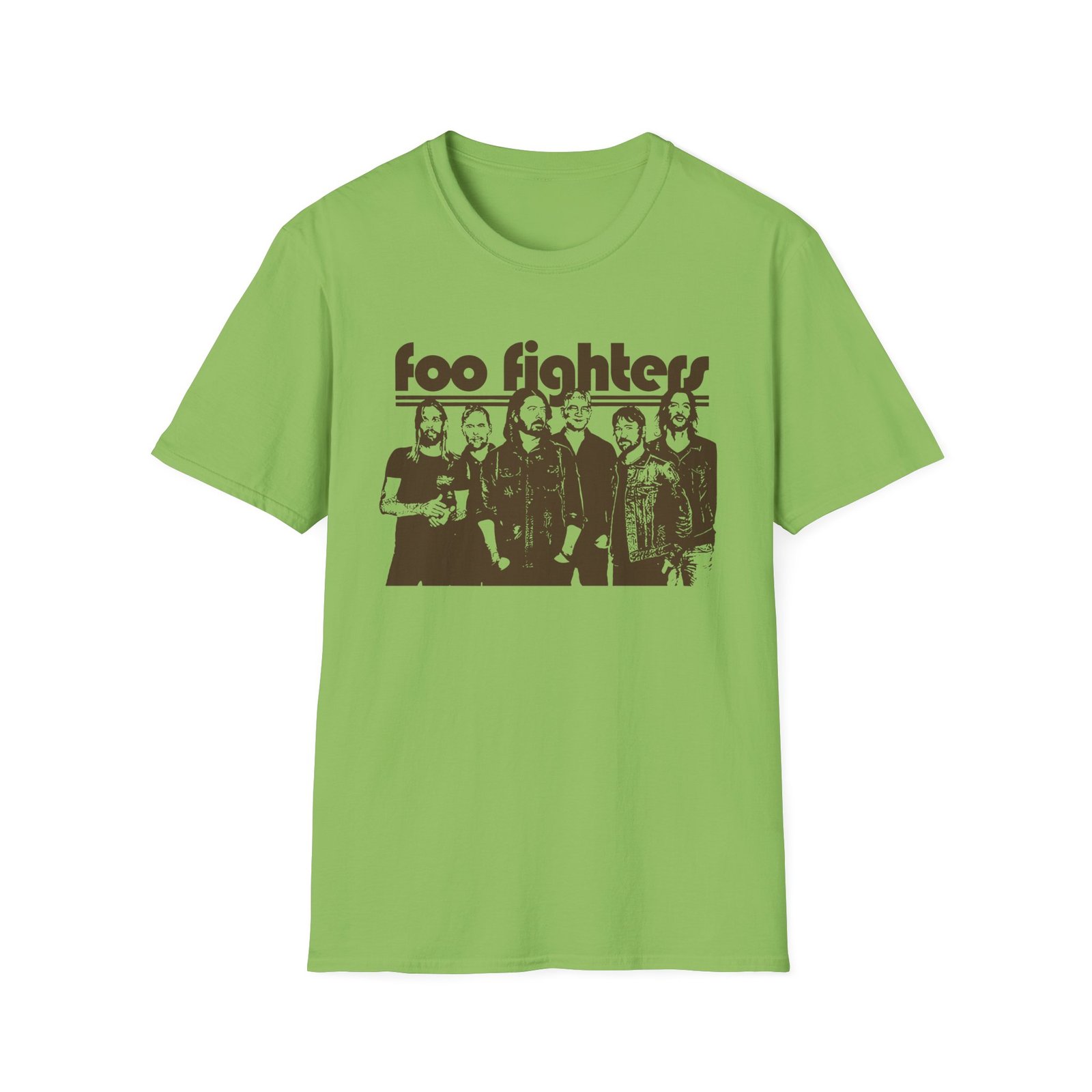 Foo Fighters Retro Vibes Unisex Softstyle T-Shirt