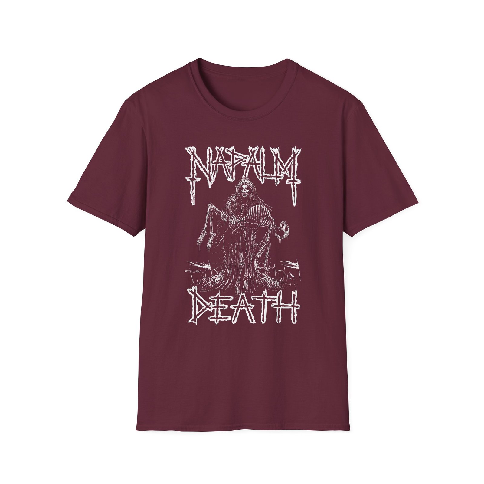 Napalm Death Reaper Unisex Softstyle T-Shirt