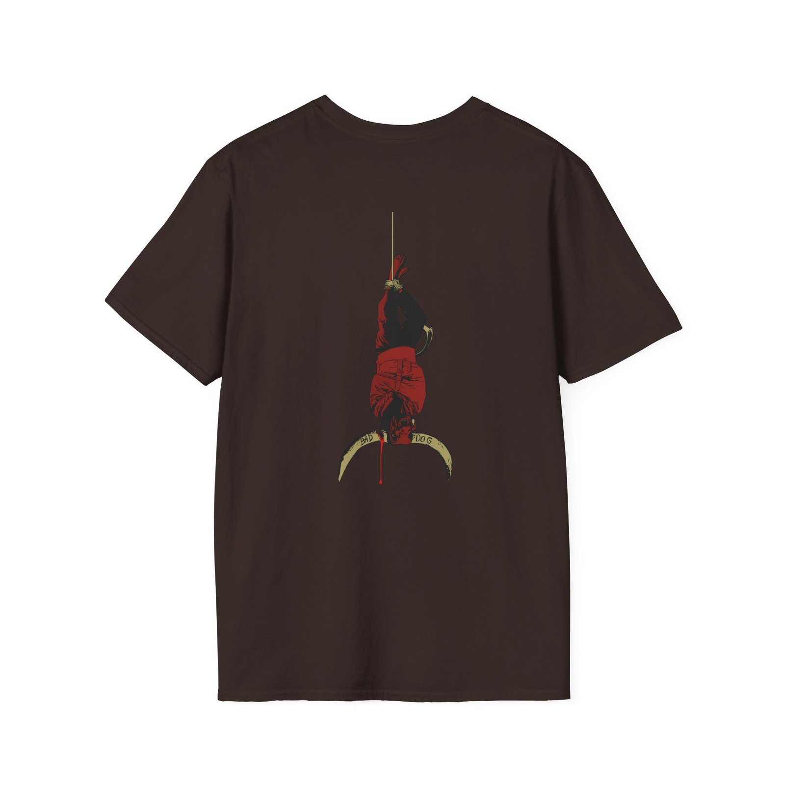 Queens of the Stone Age Bad Dog Hangman Unisex Softstyle T-Shirt
