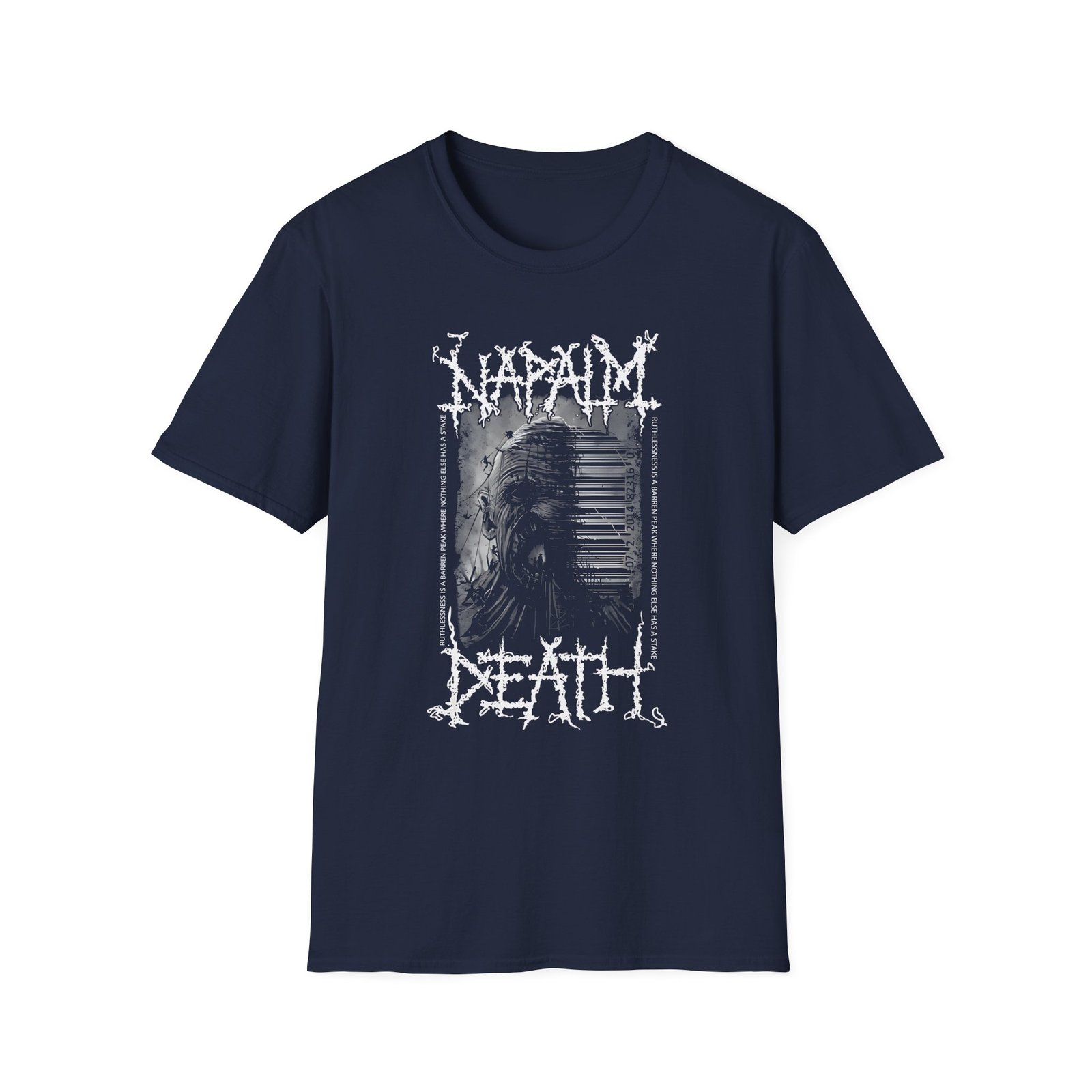 Napalm Death Ruthlessness Unisex Softstyle T-Shirt