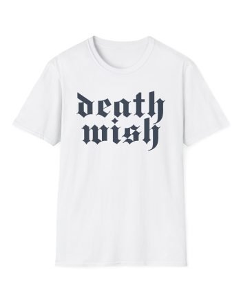 Deathwish Stacked Logo unisex softstyle t-shirt