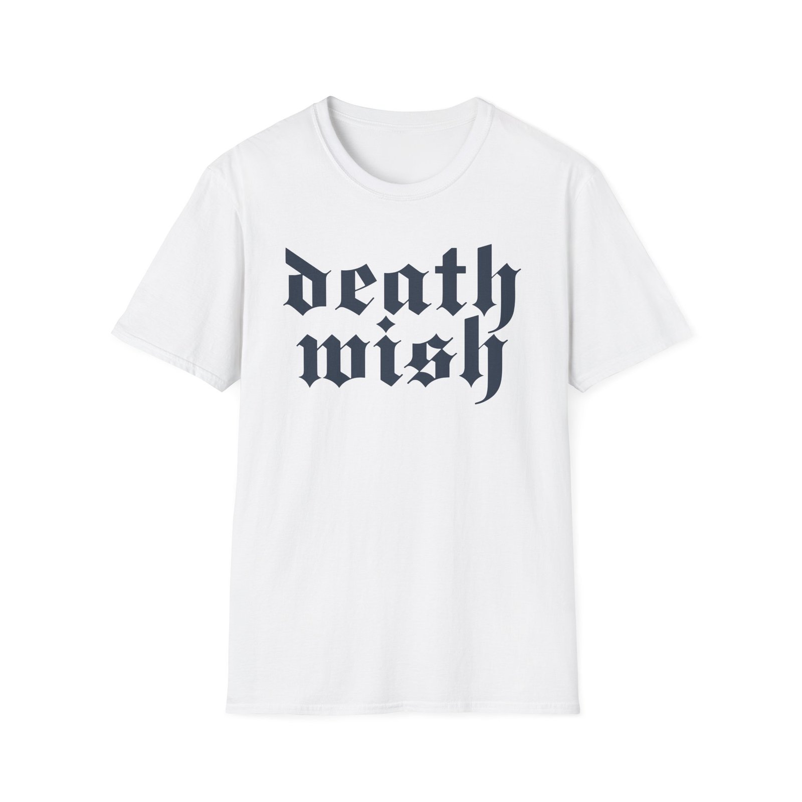 Deathwish Stacked Logo unisex softstyle t-shirt