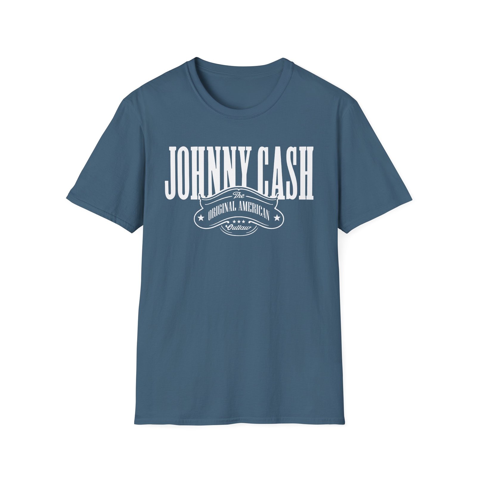 Johnny Cash Original Outlaw Unisex Softstyle T-Shirt
