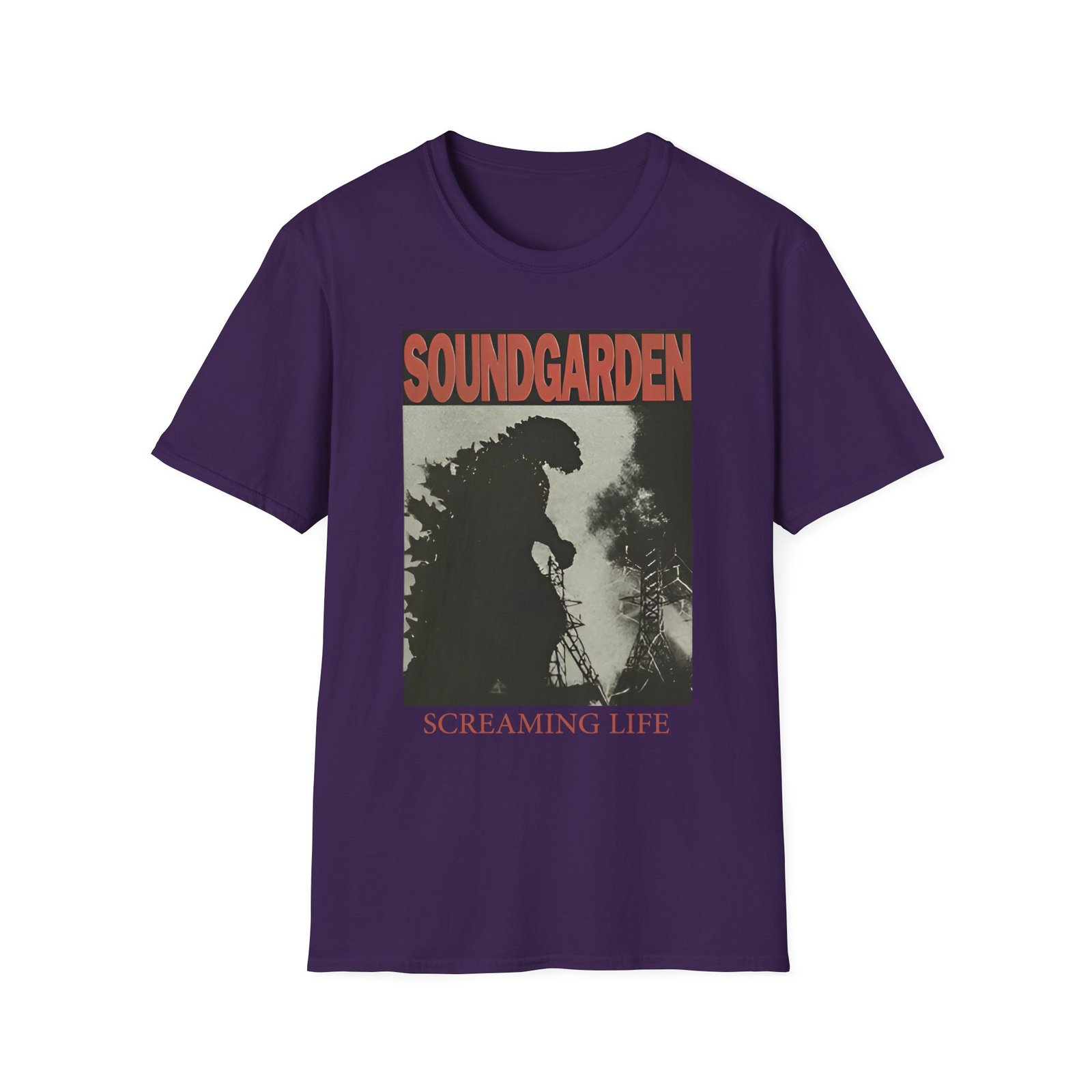 Soundgarden Screaming Life Unisex Softstyle T-Shirt