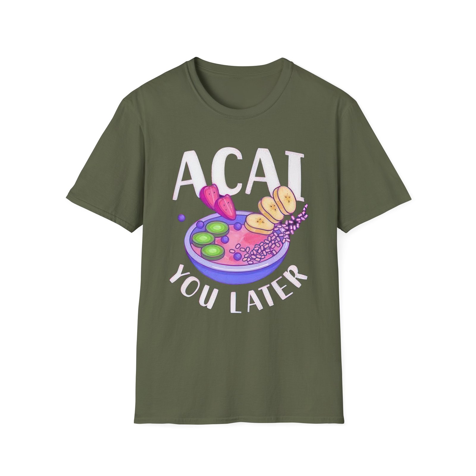 Acai You Later Unisex Softstyle T-Shirt