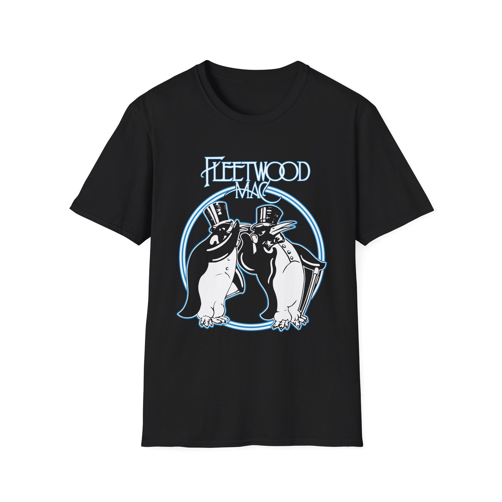 Fleetwood Mac Penguin unisex softstyle t-shirt