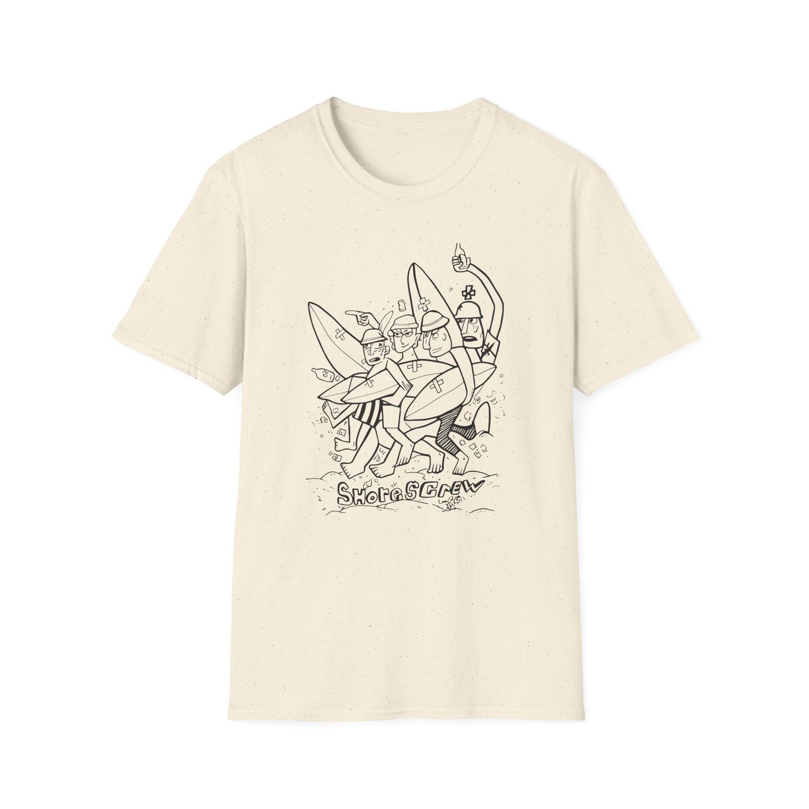 Surf Gang Unisex Softstyle T-Shirt,