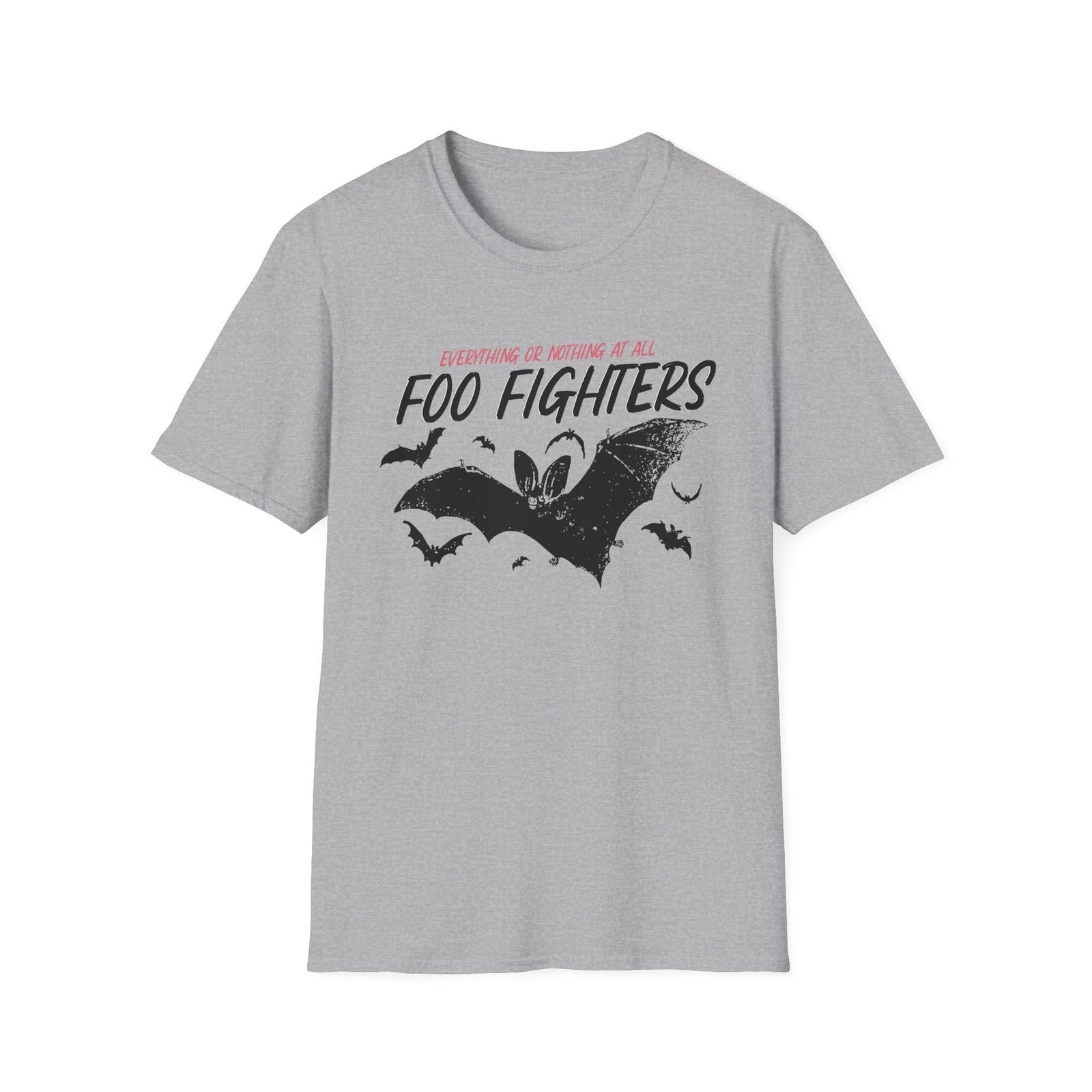Foo Fighters Bat Unisex Softstyle T-Shirt