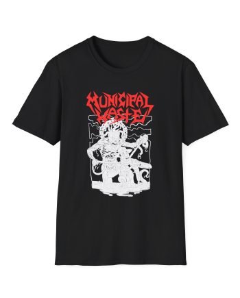 Municipal Waste Cop Strangler Unisex Softstyle T-Shirt