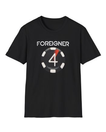 Foreigner 4 Poker Chip  Unisex Softstyle T-Shirt