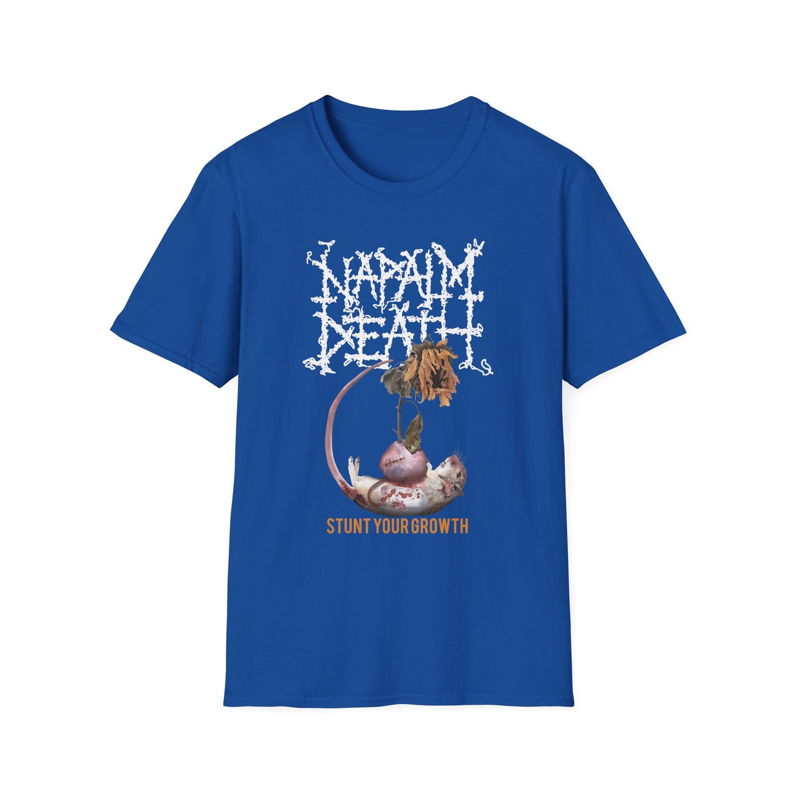 Napalm Death Stunt your Growth Unisex Softstyle T-Shirt