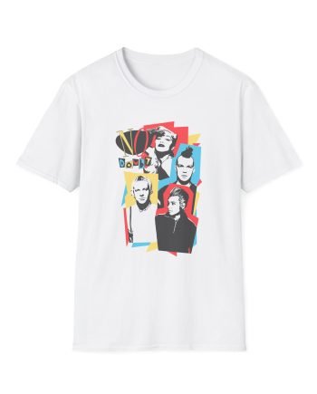 No Doubt Abstract Band Photo Unisex Softstyle T-Shirt