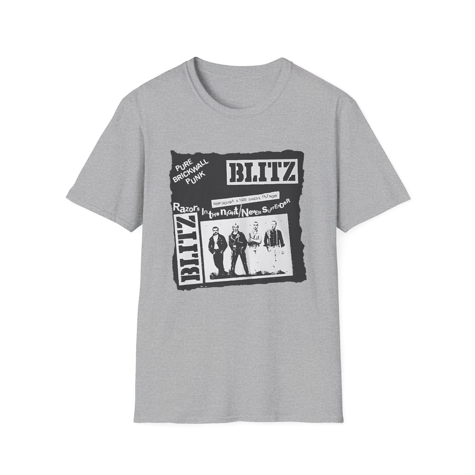 Blitz Pure Brick Wall Unisex Softstyle T-Shirt