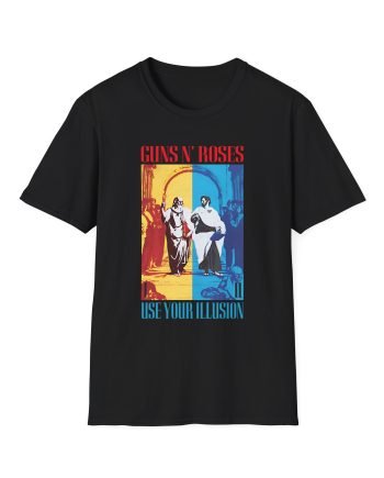 Guns N Roses Use Your Illusion X Spotify Fans First Unisex Softstyle T-Shirt