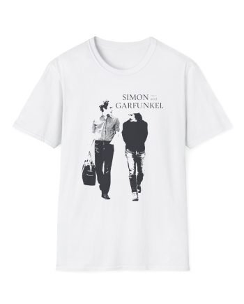 Simon and Garfunkel Walking Unisex Softstyle T-Shirt