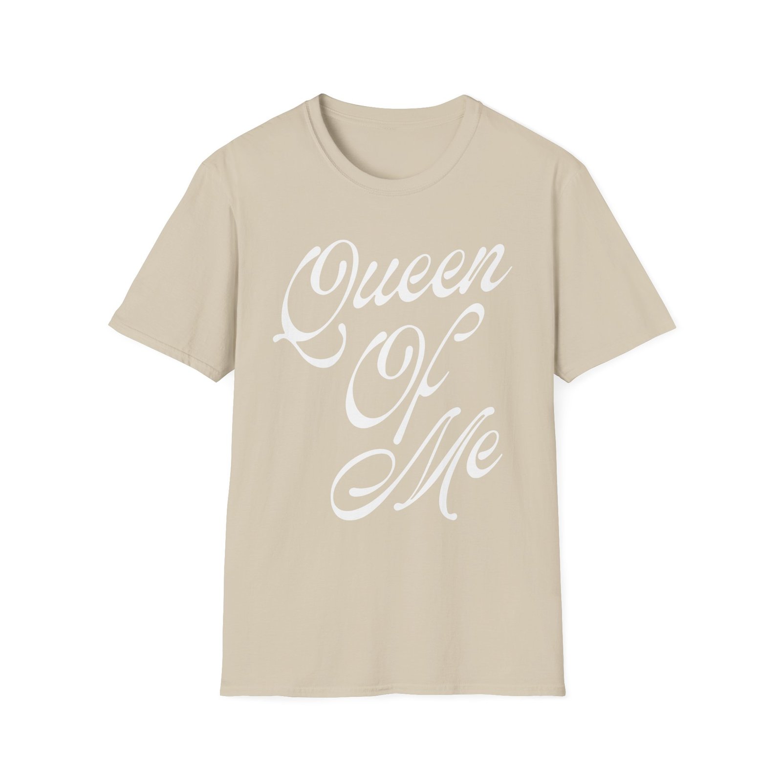 ST Queen of Me Script Unisex Softstyle T-Shirt