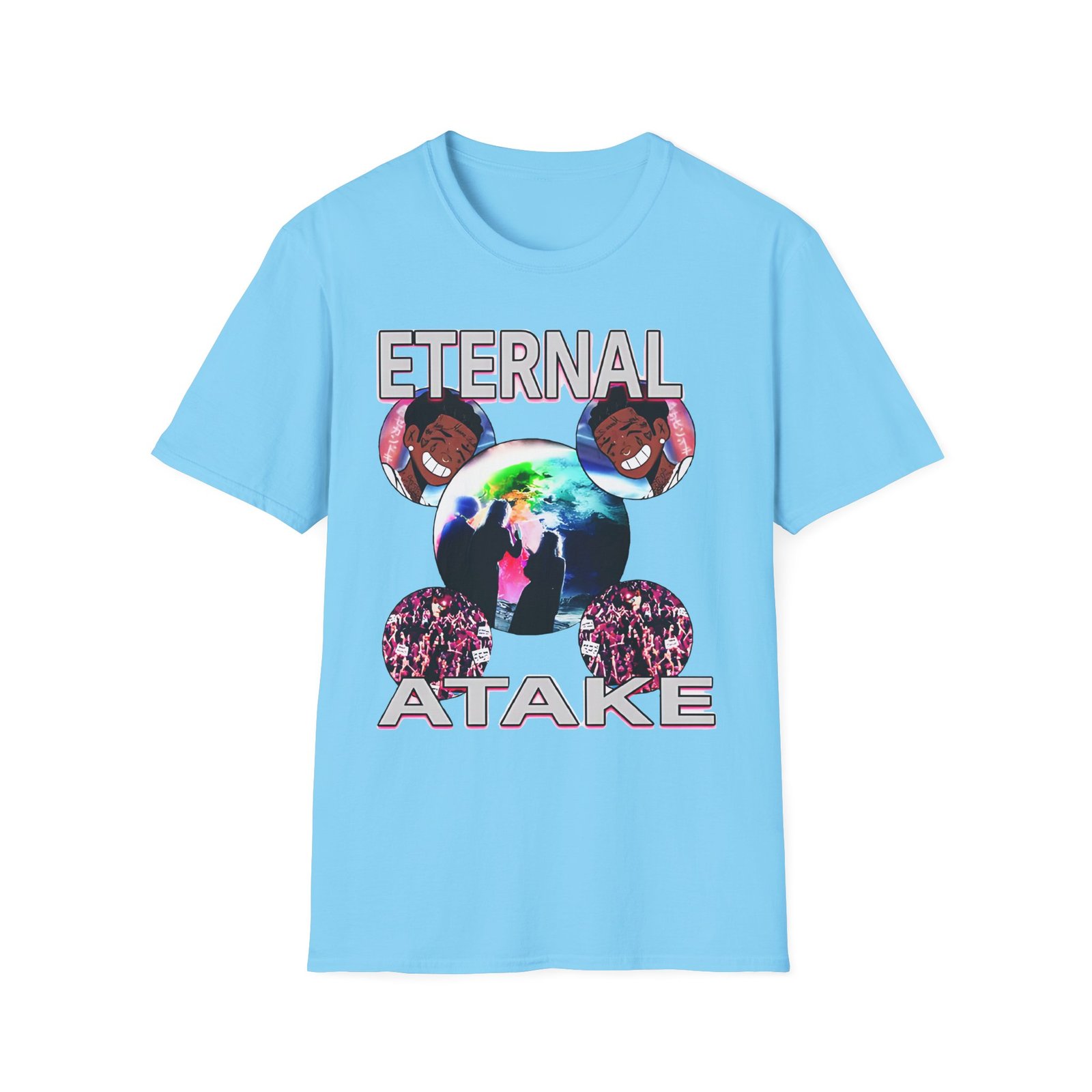 Lil Uzi Vert Eternal Atake Globes Unisex Softstyle T-Shirt