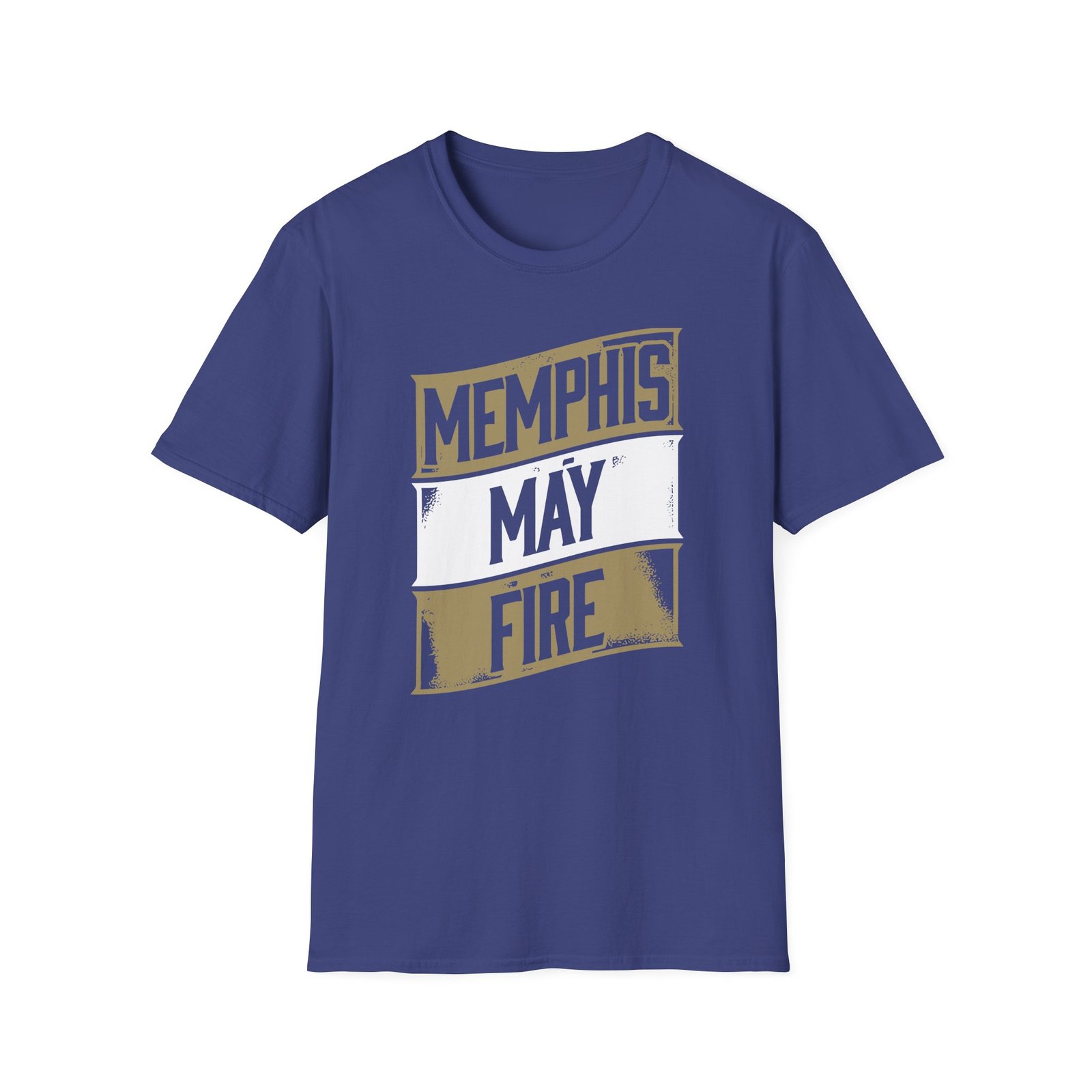 Memphis May Fire Stacked Logo Unisex Softstyle T-Shirt