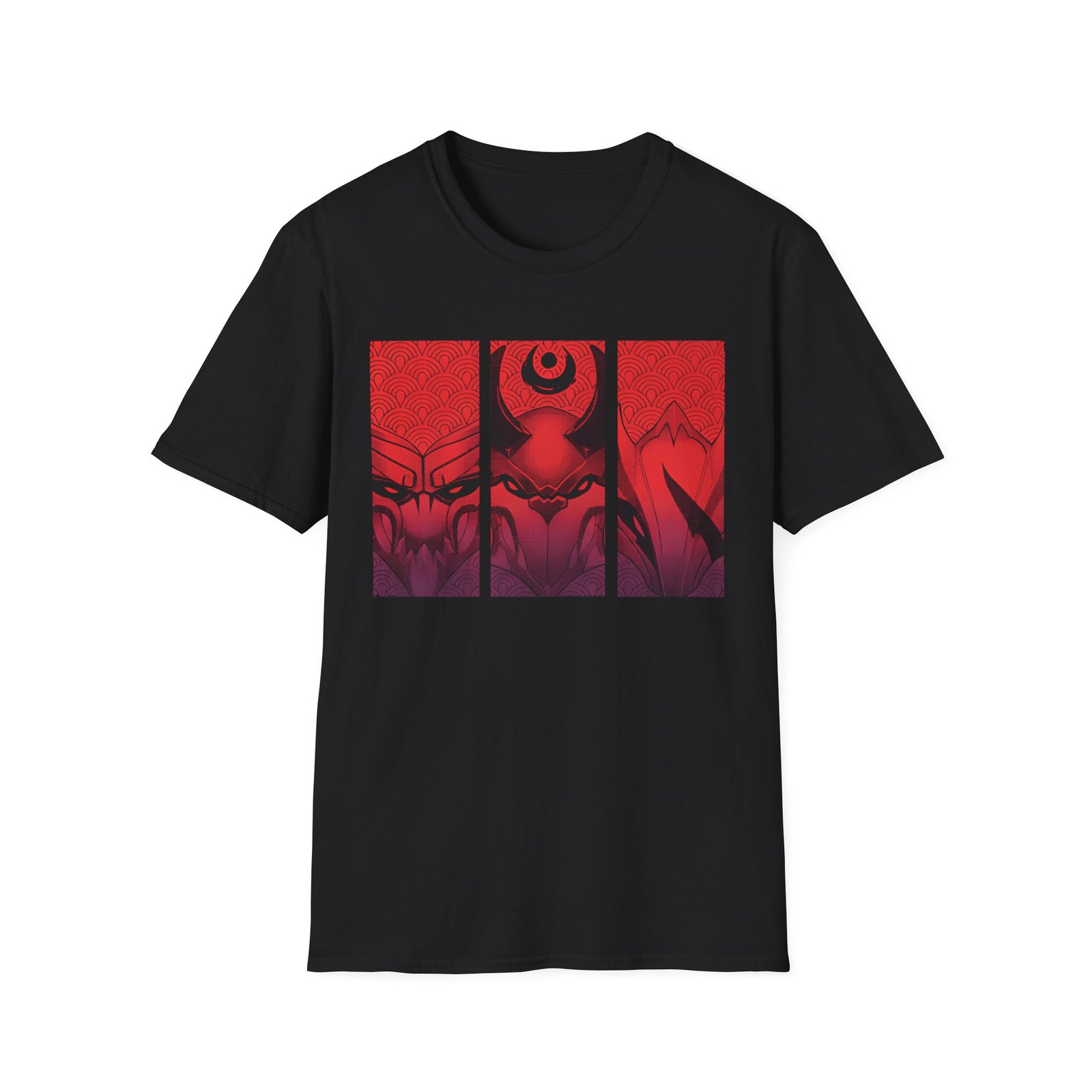 League Of Legends Blood Moon Masks Unisex Softstyle T-Shirt