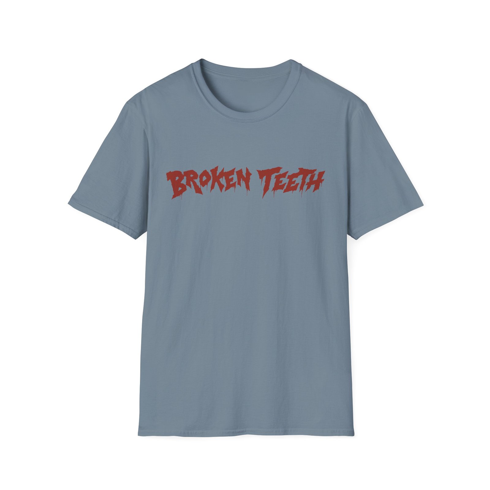 Broken Teeth Logo Unisex Softstyle T-Shirt