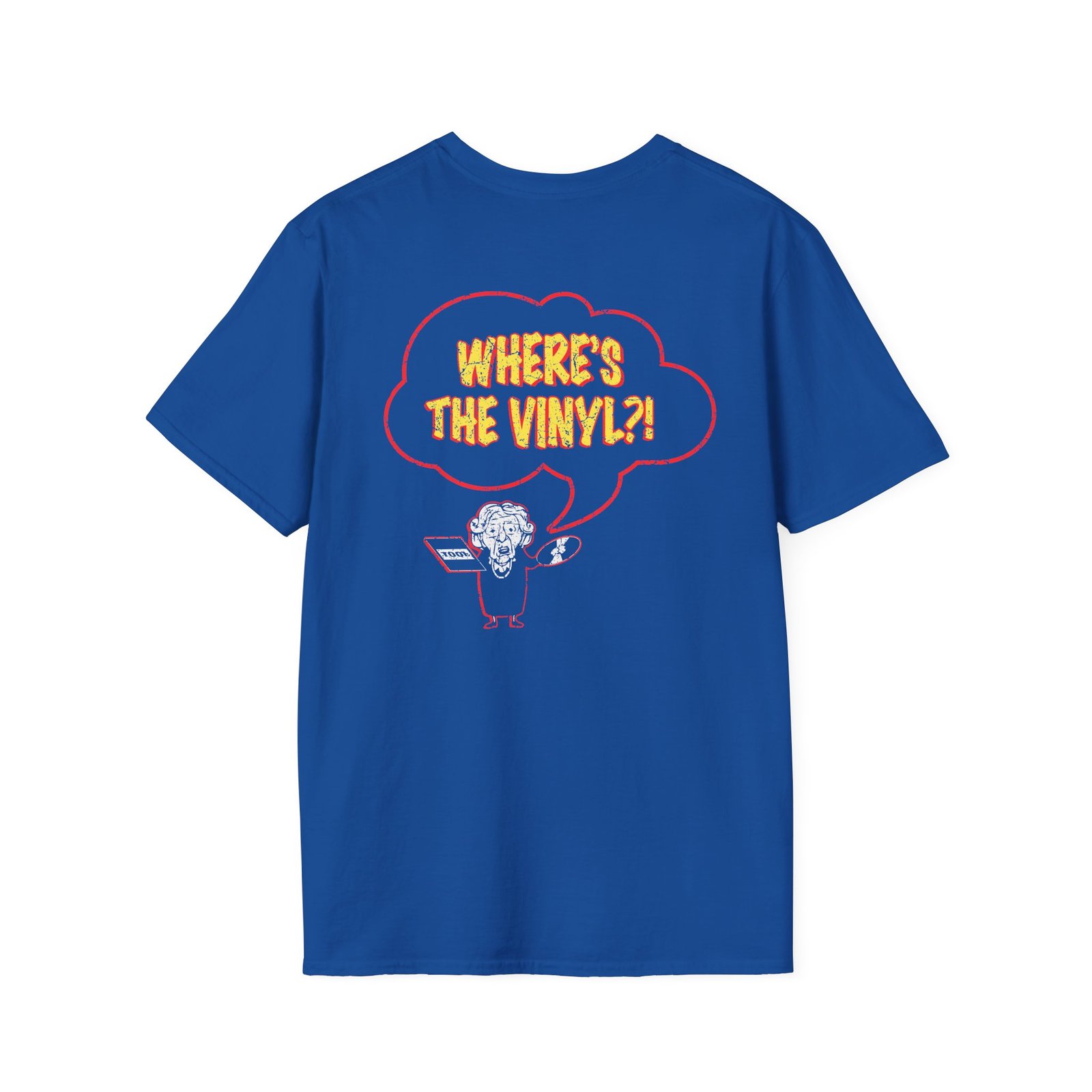 Tool Where's The Vinyl Unisex Softstyle T-Shirt