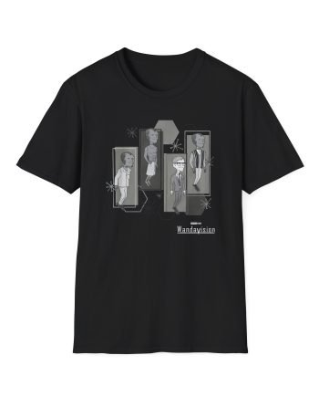 Wandavision Wardrobe Changes Unisex Softstyle T-Shirt