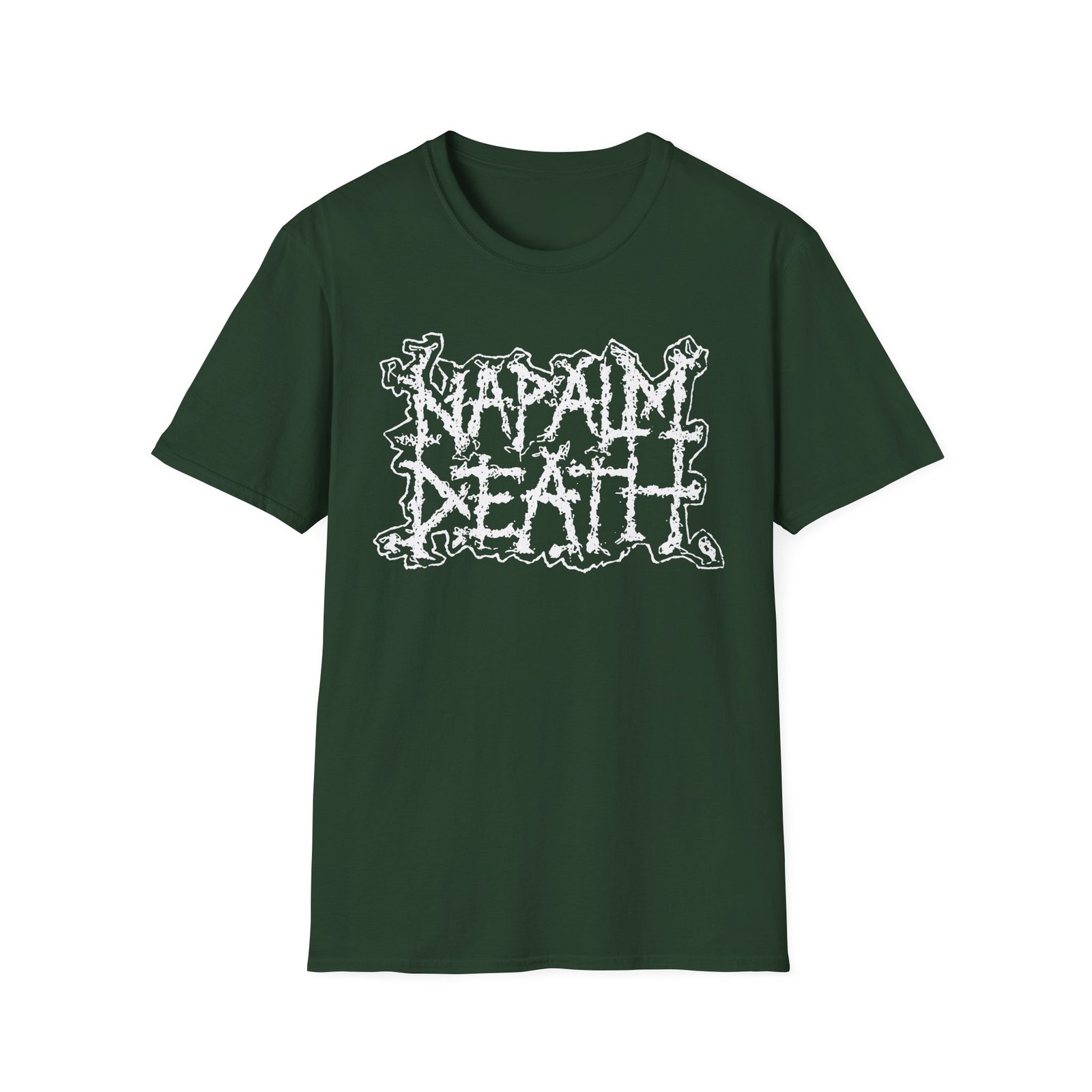 Napalm Death Logo Unisex Softstyle T-Shirt