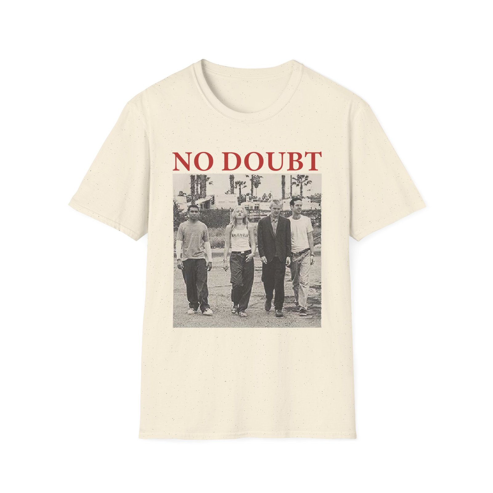 No Doubt Group Photo Unisex Softstyle T-Shirt