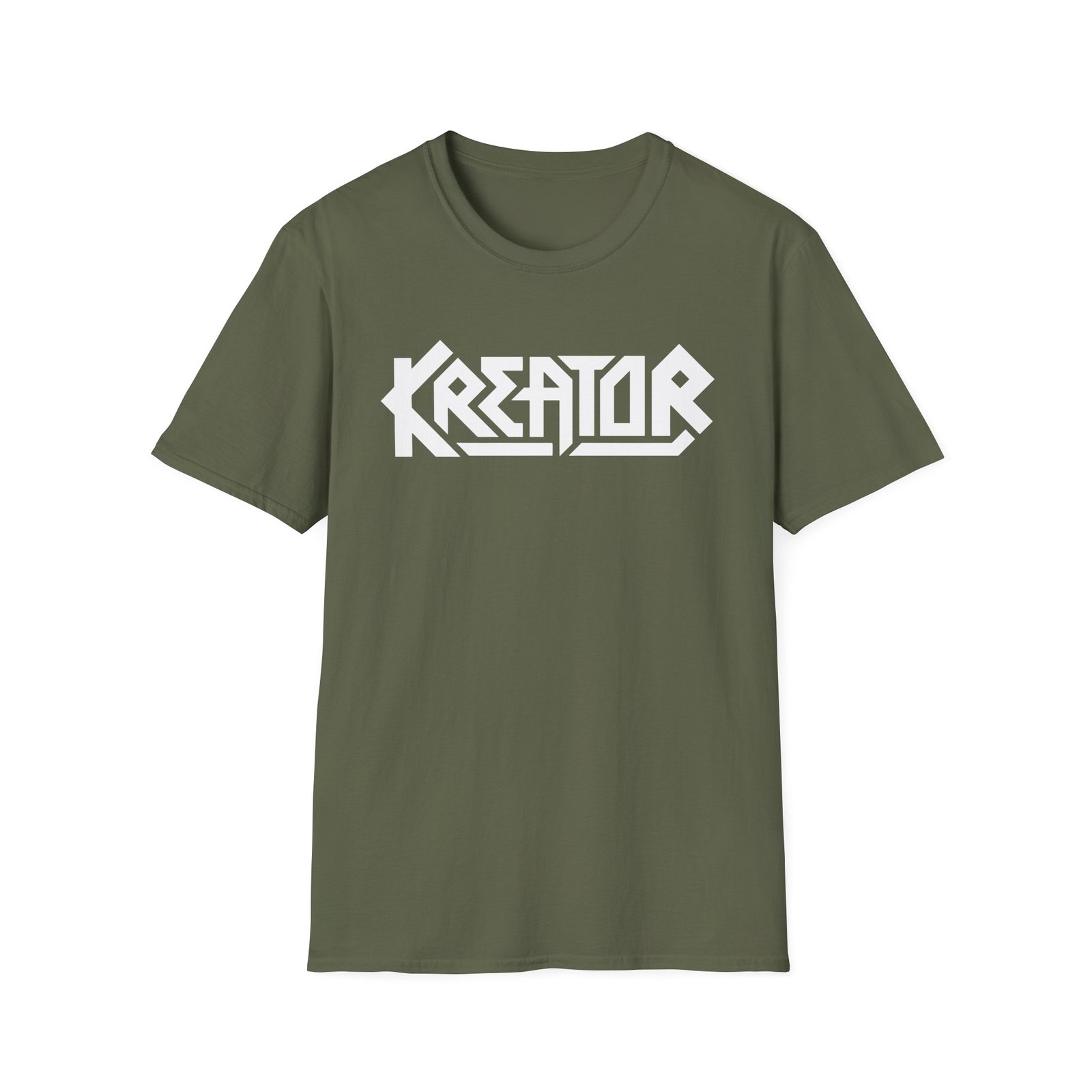 Kreator Satan is Real Unisex Softstyle T-Shirt