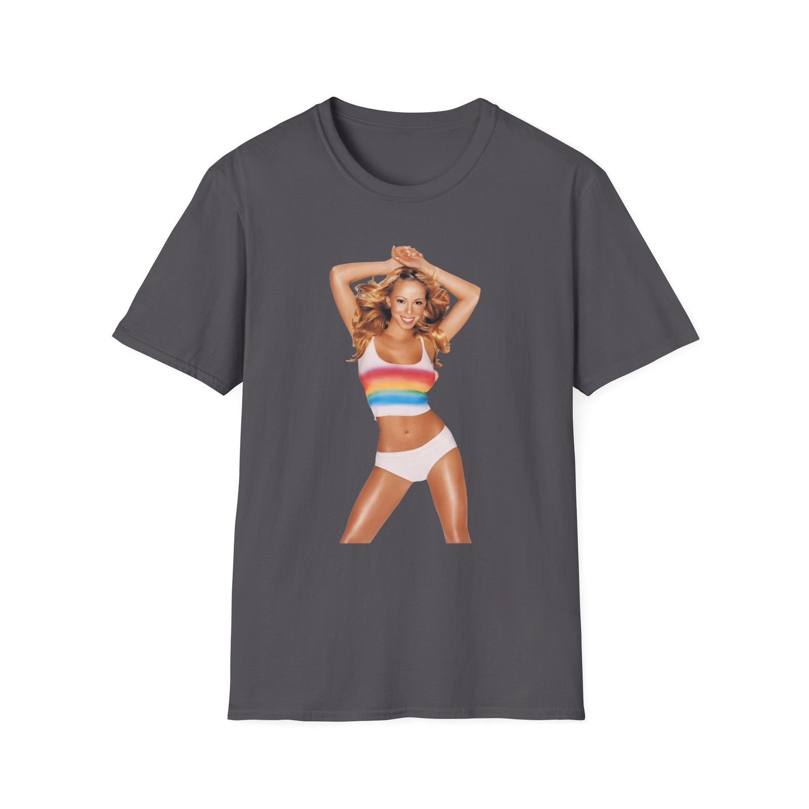 Mariah Carey Rainbow Unisex Softstyle T-Shirt